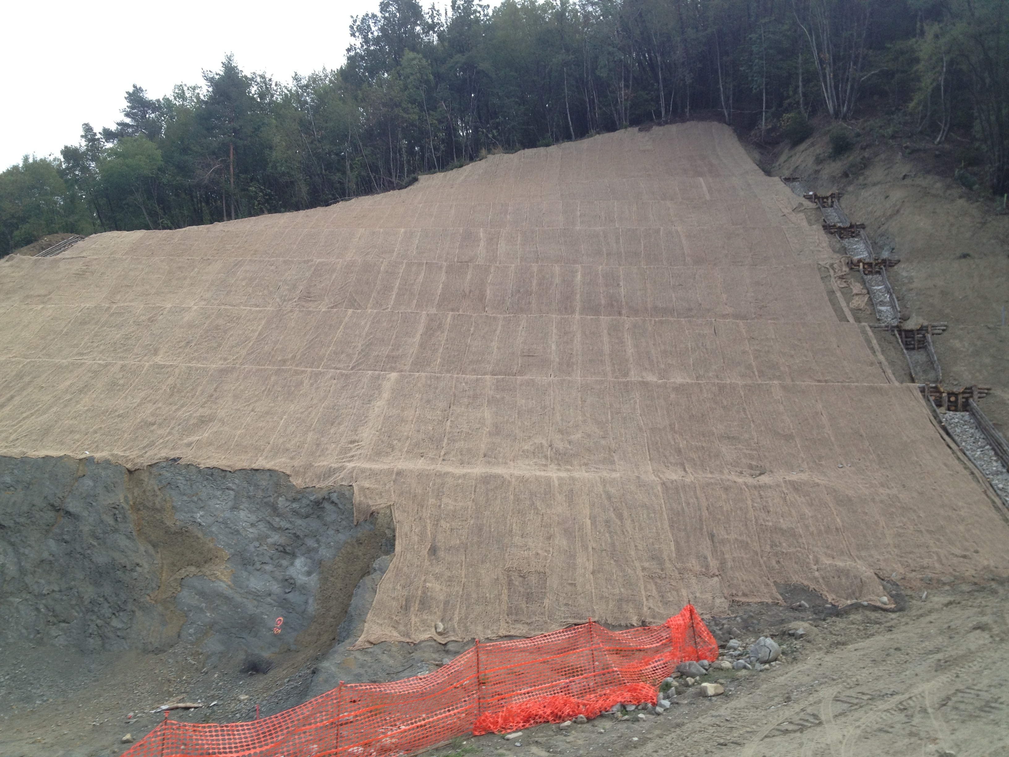 Scarpata con biostuoie