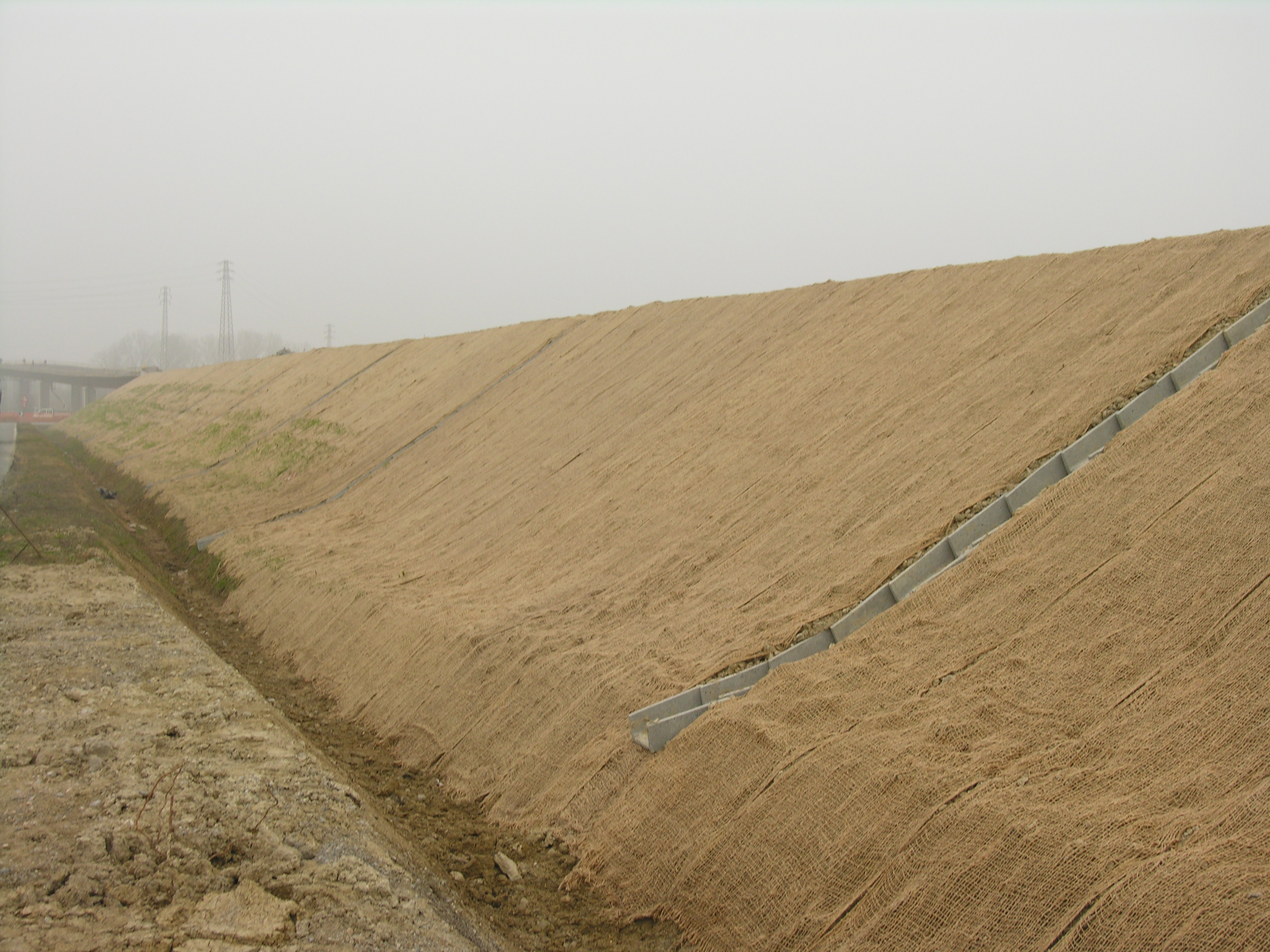 Intervento di posa biostuoie